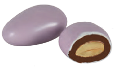 ŞEKER KAPLI SÜT ÇİKOLATALI BADEM (LILA) 3 Kg