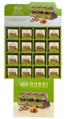 Fıstıklı Kadayıf Dolgulu Sütlü Çikolata 90 g (Stand)
